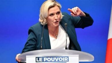 Le Pen Protesto