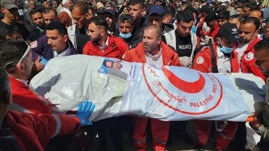 Rafah’ta 23 Mart’ta kaybolan 15 sağlık görevlisinin cesetleri günler sonra bir toplu mezarda bulundu.