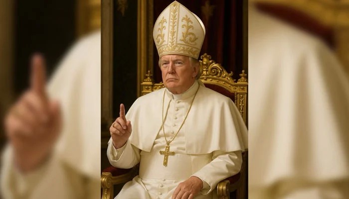 ABD Başkanı Donald Trump, kendisini Katolik lider Papa gibi gösteren yapay zeka destekli bir görseli Truth Social hesabından yayımladı.