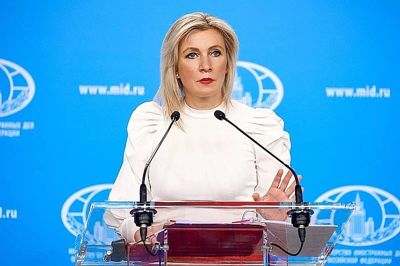 Rusya'dan ilginç iddia! Üçü de kokain içti 1 Rusya Sözcüsü Mariya Zakharova; Fransa, İngiltere ve Almanya liderlerleri Macron, Starmer ve Merz'in Ukrayna ziyareti dönüşü trende ‘kokain’ çektiğini iddia etti
