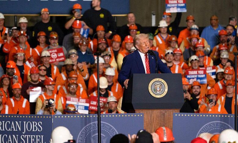 ABD Başkanı Donald Trump, çelik ve alüminyum ithalatına uygulanan tarifeleri iki katına çıkararak yüzde 50’ye yükseltti.