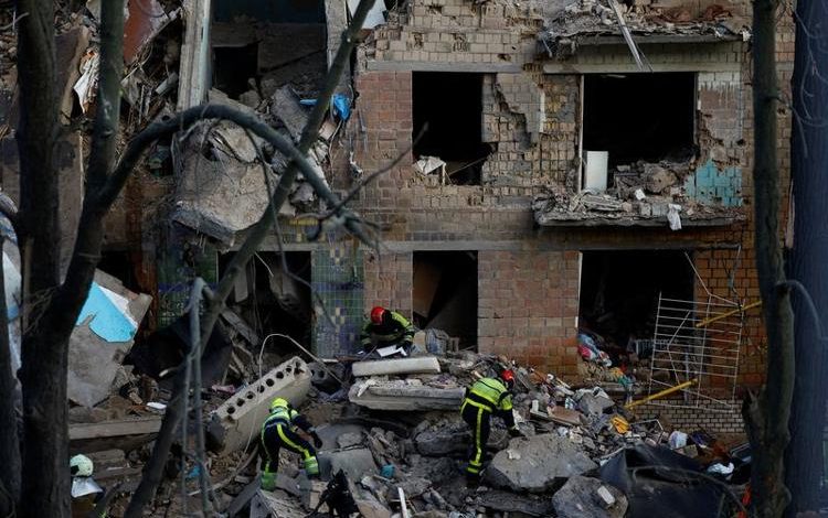 Rusya'dan Ukrayna'ya saldırı. Ukrayna’nın başkenti Kyiv, gece boyunca düzenlenen Rus füze ve drone saldırılarıyla sarsıldı.