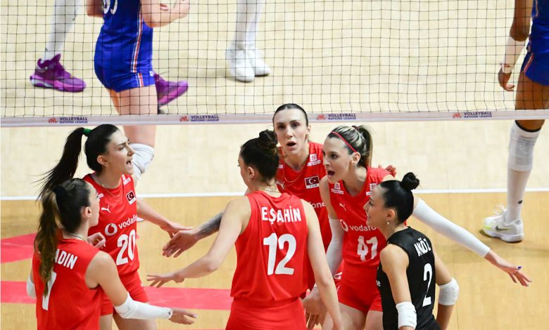 A Milli Kadın Voleybol Takımımız, 2025 Voleybol Milletler Ligi'nin açılış maçında Fransa'yı 3-1 mağlup etti