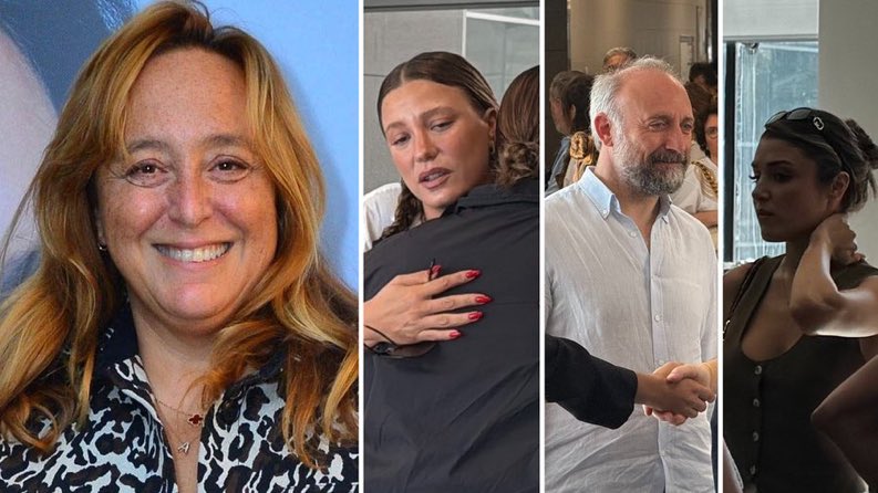 Ayşe Barım için tutukluluğuna devam kararı 1 27 Ocak'ta tutuklanan ve ilk duruşmasına çıkan menajer Ayşe Barım'a çok sayıda oyuncu Çağlayan Adliyesi'nde destek verdi