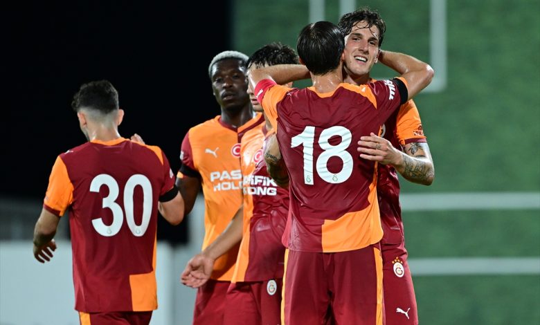 Son üç sezonun şampiyonu Galatasaray, ilk hazırlık maçında 1. Lig temsilcisi Ümraniyespor'u 5-2 mağlup etti