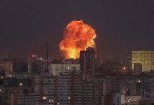 Ukrayna'nın başkenti Kiev, bir kez daha gece boyunca Rusya'nın yoğun insansız hava aracı saldırılarına hedef oldu.