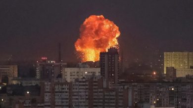 Ukrayna'nın başkenti Kiev, bir kez daha gece boyunca Rusya'nın yoğun insansız hava aracı saldırılarına hedef oldu.