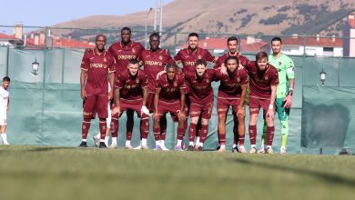 Trabzonspor, Azerbaycan ekibi Araz Nahçivan ile oynadığı hazırlık maçını 3-2 kaybederken Onuachu ve Savic sakatlandı