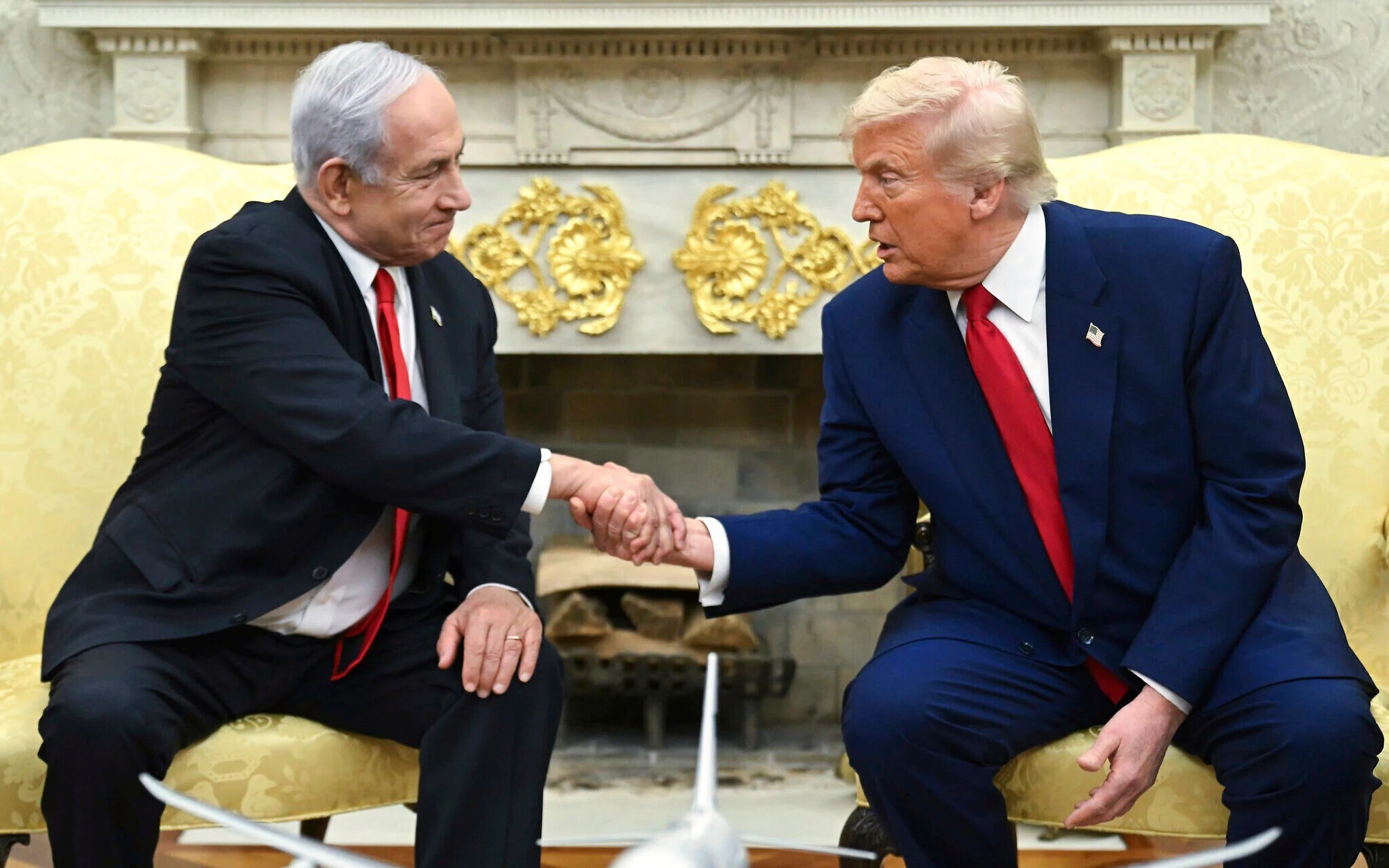 trump netanyahu washington bulusma