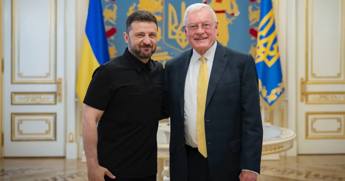 Volodimir Zelenskiy, ABD Başkanı Donald Trump’ın Ukrayna ve Rusya Özel Temsilcisi Keith Kellogg ile Kiev’de bir araya geldi.
