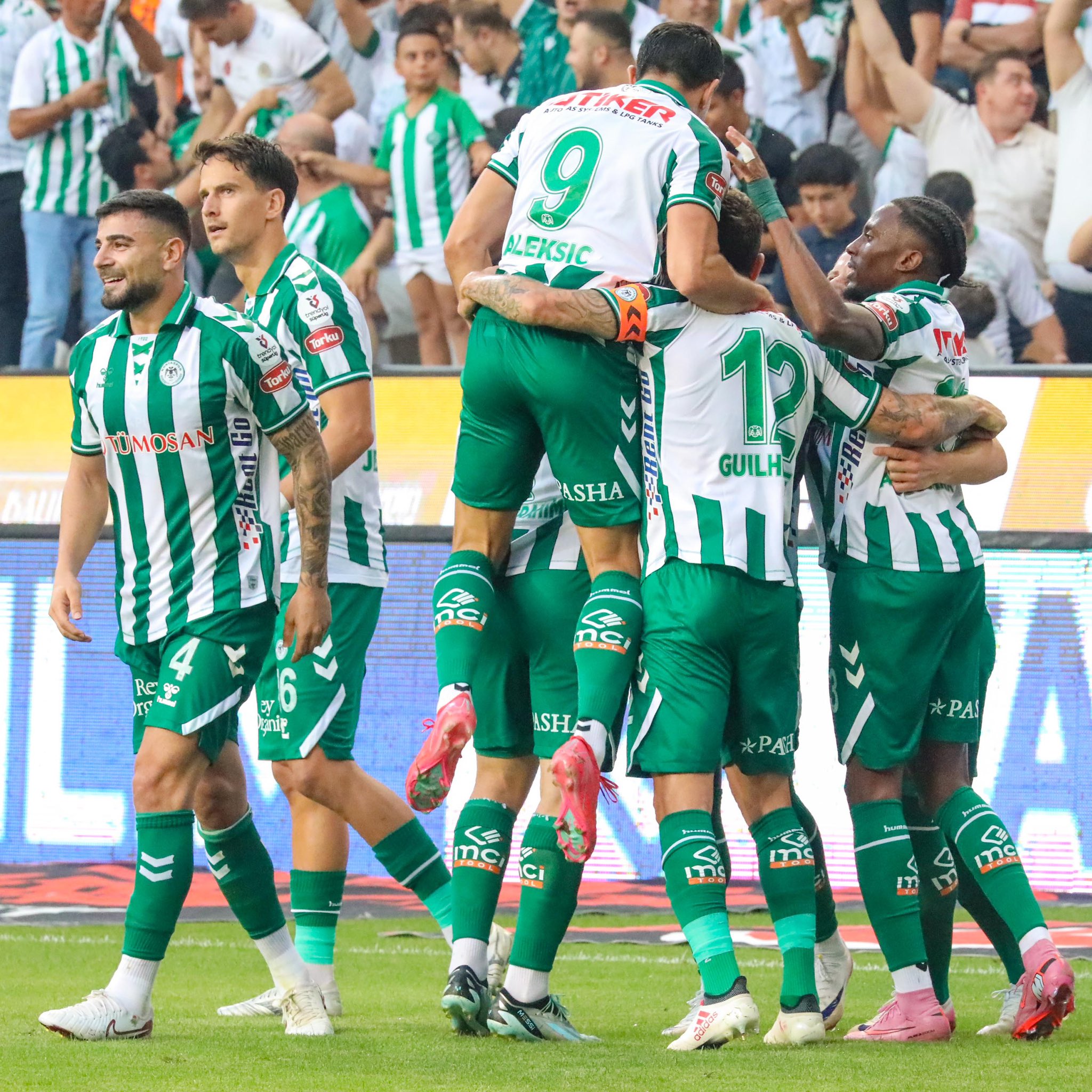 Konyaspor açık ara 1 Süper Lig'de Konyaspor, Gaziantep FK'yı 3-0 yenerek ikide iki yaptı