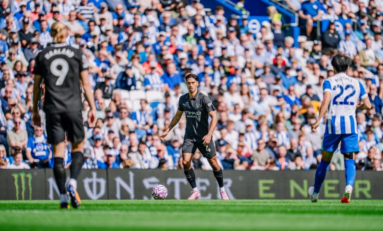 Galatasaray'ın Şampiyonlar Ligi'ndeki rakibi Manchester City, Brighton deplasmanında 2-1'le son iki maçta altı puan kaybetti