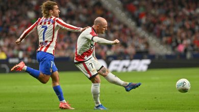 Atletico Madrid son anda kurtuldu 17 İspanya Ligi'nde Atletico Madrid, Rayo Vallecano'yu Julian Alvarez'in hat-trick'iyle 3-2 yenerek 6. haftada 2. kez kazandı