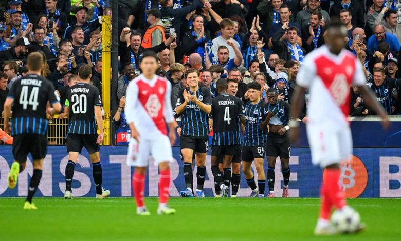 Club Brugge darmadağın etti 1 Şampiyonlar Ligi'nde Club Brugge, Belçika'da Monaco'yu 11 dakikada bulduğu 3 gol bulduğu maçta farklı geçti