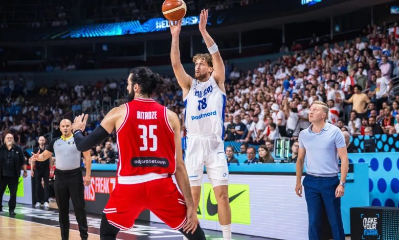 Finlandiya yarı finalde 5 2025 Avrupa Basketbol Şampiyonası çeyrek finalinde Finlandiya, Gürcistan'ı farklı yenerek yarı finale yükseldi
