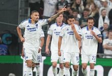 Şampiyonlar Ligi'nde Danimarka temsilcisi Kopenhag, Bayer Leverkusen ile efsane Henrik Larsson'un oğlu Jordan Larsson'un gol attığı maçta 2-2 berabere kaldı