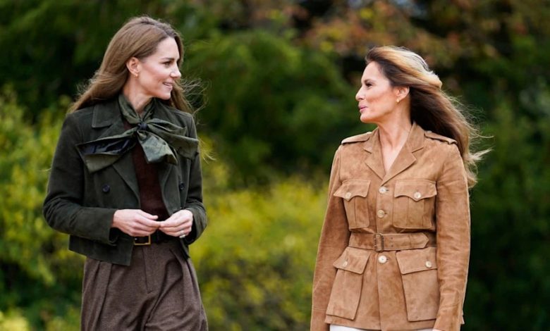 Melania Trump ile Kate Middleton, İngiltere’deki ikinci resmi devlet ziyareti kapsamında ilk kez eşleri olmadan ortak bir etkinlikte buluştu.