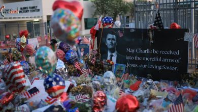 trump charlie kirk anma toreni