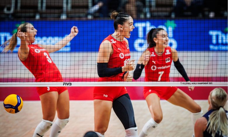 Filenin Sultanları tarih yazdı 9 Filenin Sultanları, Bangkok'ta ABD'yi 3-1 yenerek FIVB Dünya Şampiyonası'nda tarihinde ilk kez yarı finale yükseldi