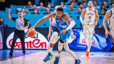 Avrupa Basketbol Şampiyonası'nda 12 Dev Adam'ın yarı finaldeki rakibi Litvanya'yı yenen Yunanistan oldu