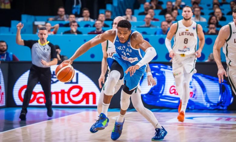 12 Dev Adam'ın rakibi Yunanistan 6 Avrupa Basketbol Şampiyonası'nda 12 Dev Adam'ın yarı finaldeki rakibi Litvanya'yı yenen Yunanistan oldu