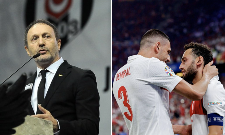 Beşiktaş'ın eski antrenöründen 'Başkanlık' açıklaması: 'İki kaptanı getiririm' 1 Hürser Tekinoktay, Beşiktaş başkan olması halinde A Milli Futbol Takımı'nın iki kaptanı Hakan Çalhanoğlu ve Merih Demiral'ı takıma kazandıracağını söyledi.