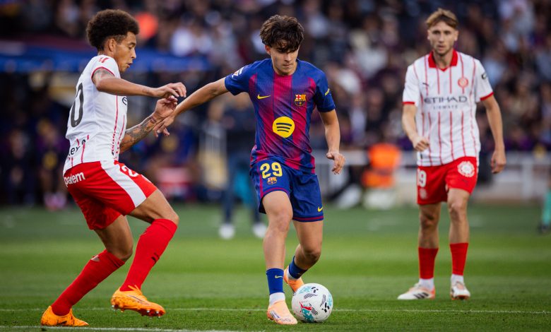 Barcelona son anda kazandı 11 İspanya Ligi’nde Sevilla deplasmanında 4-1 kaybeden Barcelona, kendi evinde Girona karşısında 90+3’te Araujo’nun golüyle 3 puanı aldı