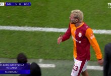 Galatasaraylılar, Şampiyonlar Ligi’nde Bodo Glimt karşısında alınan 3-1’lik galibiyete karşın Barış Alper Yılmaz’ı protesto edip gönderilmesini istedi
