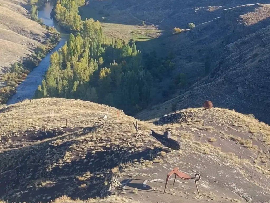 Bayburt ve Bayburt'un gururu bir müze, Baksı Müzesi! 5 Baksı'dan Çoruh Nehri Vadisi.