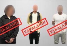 İçişleri Bakanı Ali Yerlikaya, kırmızı bültenle aranan R.R., T.B. ve Y.E.A.’nın Almanya, Karadağ ve Kazakistan’dan Türkiye’ye getirildiğini açıkladı.