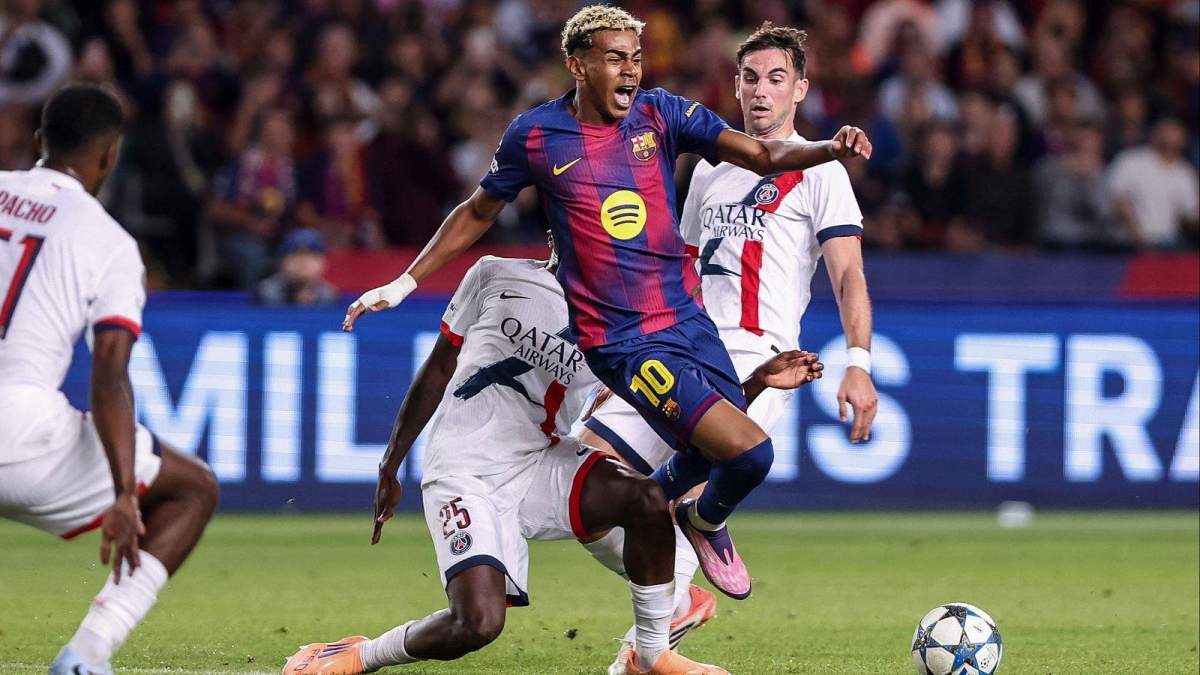 Lamine Yamal'a dünya rekoru teklif 1 Daha önce Neymar'a 222 milyon Euro bonservis bedeli ödeyerek rekor kıran Paris Saint Germain, Lamine Yamal için 230 milyonu gözden çıkardı