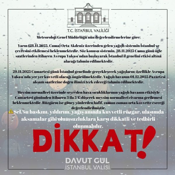 Meteorolojiden yağış müjdesi 2 Meteoroloji Genel Müdürlüğü’nden yapılan açıklamaya göre, hafta sonu yurdun büyük bir kesimi yağışlı geçecek