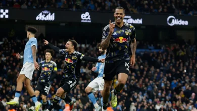 İngiltere Premier Lig’de Manchester City kendi evinde ilk 25 dakikada 2-0 üstünlük sağladığı Leeds United'ı zar zor 3-2 yendi