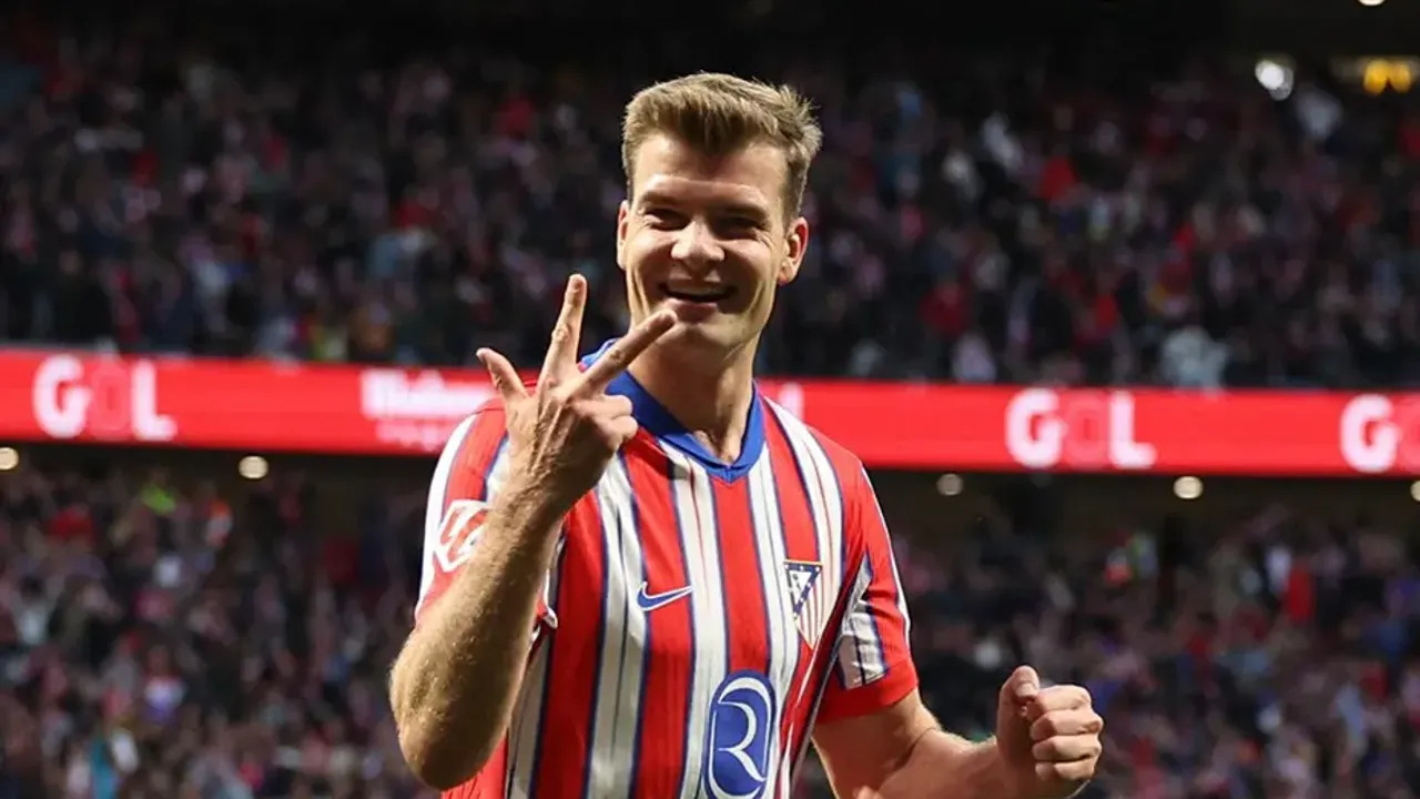 Trendyol Süper Lig'de büyük kulüplerin transfer listesinde olan Alexander Sörloth, Atletico Madrid'in Oviedo'yu yendiği karşılaşmada şov yaptı