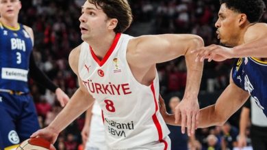 12 Dev Adam harika başladı 1 12 Dev Adam, A Milli Basketbol Takımımız, 2027 Dünya Kupası yolunda ilk maçında Bosna Hersek’i farklı mağlup etti