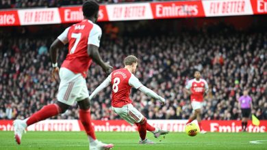 Arsenal zirveyi bırakmadı 6 İngiltere Premier Lig’de Arsenal, Brighton’ı 2-1 yenerek 2 puan farkla liderliğini sürdürdü
