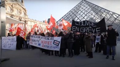 Louvre’da çalışanlar greve gitti, müze kapalı kaldı 1 Louvre Müzesi, bu kez bir restorasyon ya da güvenlik gerekçesiyle değil, personelin aldığı grev kararı nedeniyle ziyaretçilere kapılarını açmadı.