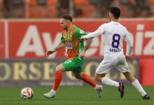 Trendyol Süper Lig'de geçen hafta Beşiktaş ile 2-2 berabere kalan Eyüpspor, Alanyaspor deplasmanında kazandı