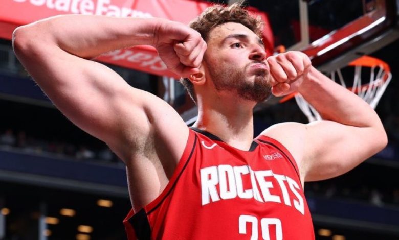 NBA'de Houston Rockets, sahasında Minnesota Timberwolves'u yenerken Alperen Şengün, 25 sayı, 14 ribauntla oynadı