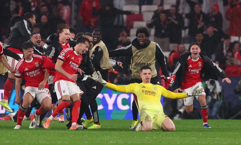 Jose Mourinho'lu Benfica son saniyede bulduğu golle Şampiyonlar Ligi'nde son 16 turuna kalırken rakibi Real Madrid'i ilk 8 dışına itti