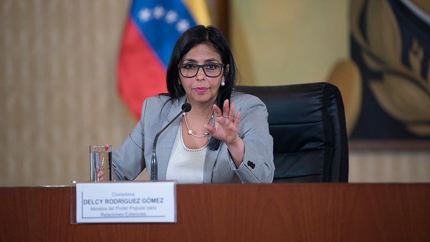 Venezuela Devlet Başkan Yardımcısı Delcy Rodriguez, "Bugün bize yapılan yarın Latin Amerika'daki ülkelere de yapılacaktır" dedi