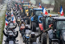 Fransa'da protesto hakları elinden alınan çiftçiler başkanlık sarayını ele geçirdi. Başkan Emmanuel Macron sığına kaçmak zorunda kaldı