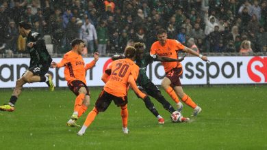 Trendyol Süper Lig'de Trabzonspor, Kocaelispor deplasmanında, Beşiktaş'tan kiralık Ernest Muçi'nin 90+1'deki golüyle 3 puanı aldı