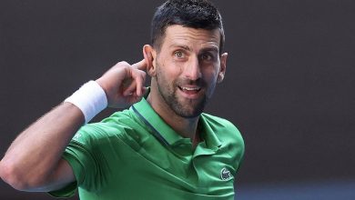 Novak Djokovic, Pedro Martinez'i 3-0 yenerek Avustralya Açık Tenis Turnuvası'nda 100. galibiyetini aldı
