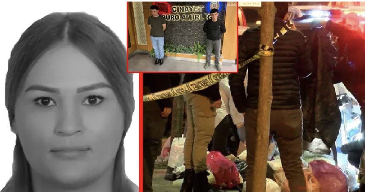 İstanbul Şişli'de çöp konteynerinde başı ve kolları kesilmiş halde cesedi bulunan Özbekistan uyruklu Durdona Khokimova'yı öldüren iki kişi yakalandı
