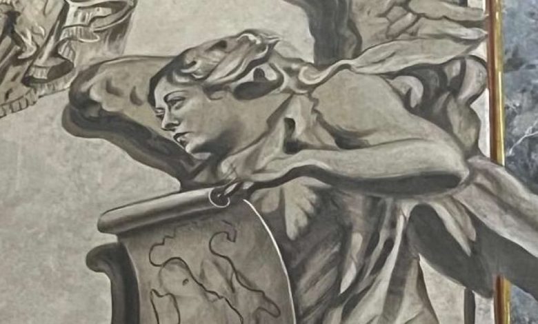 restorasyondan geçen bir freskteki melek figürünün yüzünün Başbakan Giorgia Meloni’ye benzemesi, İtalya’da tartışma yarattı.