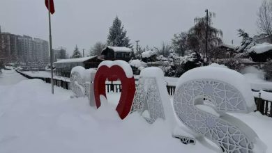 Sivas, ABD'yi aratmıyor 1 2012'den bu yana en yoğun kar yağışını alan Sivas'tan, ABD'ye benzeyen görüntüler geliyor