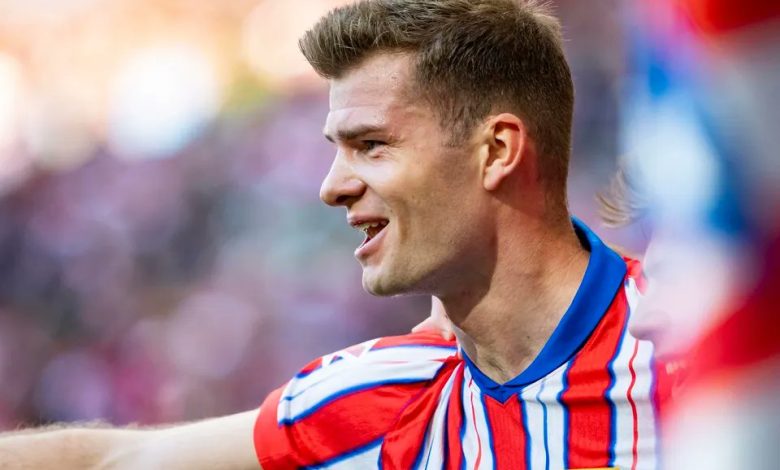 Galatasaray ile Şampiyonlar Ligi'nde 21 Ocak'ta karşılaşacak Atletico Madrid, Alaves'i Sörloth'un golüyle yendi