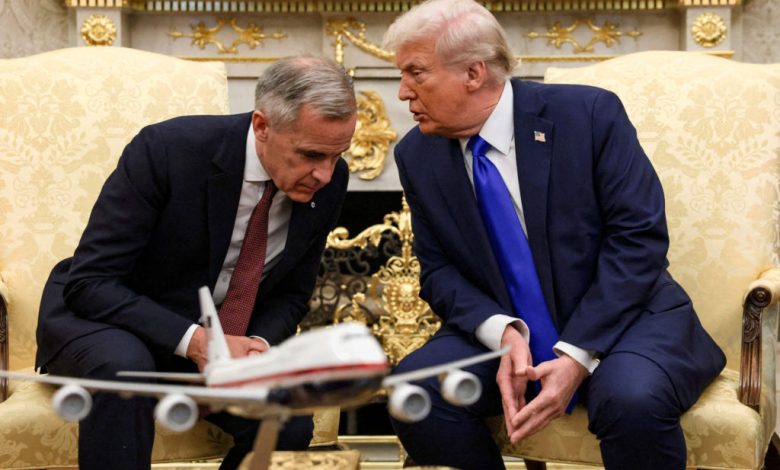 Trump’tan Kanada’ya sert mesaj 11 Grönland baskısıyla tansiyonu düşürmeyen ABD Başkanı Donald Trump, bu kez hedefe Kanada’yı aldı.