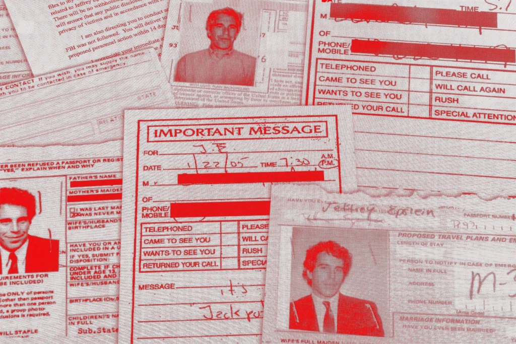 NationalTurk Epstein dosyaları, çocuk cinsel istismarcısı Jeffrey Epstein'ın ve aralarında politikacılar, kamu görevlileri ve ünlülerin de bulunduğu bir zümrenin suç faaliyetlerini ayrıntılarıyla anlatan 6 milyondan fazla sayfa belge, görüntü ve videodan oluşmaktadır.